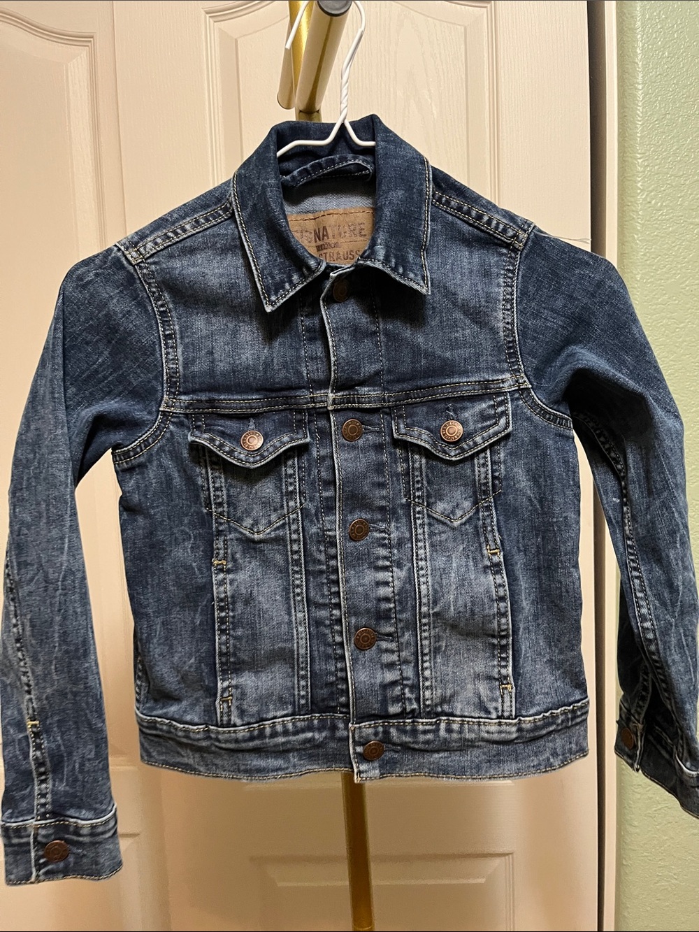 Signature by Levi Strauss Indigo Blue Denim Jacket Sz XS women’s
